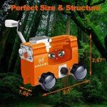 Titanium Chainsaw Sharpener Jig with 5 Bits
