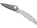 Spyderco Endura 4 Titanium Damascus Pocket Knife