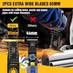 18 PCS Titanium Oscillating Tool Blades Set