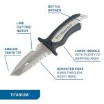 SCUBAPRO Mako Titanium Dive and Snorkel Knife