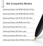 Titanium Replacement Nibs for Samsung S Pen Set