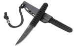 CRKT Obake Titanium Knife with Etched Blade