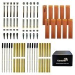 Titanium Pen Kit with 10 Cases and Ink