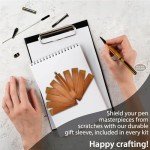 Titanium Pen Kit with 10 Cases and Ink