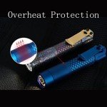 MecArmy PS14 Dual Color Titanium Flashlight