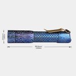 MecArmy PS14 Dual Color Titanium Flashlight