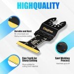 20PCS Titanium Oscillating Saw Blades Set