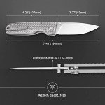 Kizer XL EDC Folding Knife with Titanium Handle