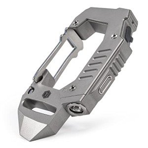 KeyUnity KF02 Titanium 7-in-1 Multitool Carabiner