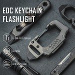 KeyUnity KF02 Titanium 7-in-1 Multitool Carabiner