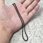 WANERSEN Titanium Chain Necklace for DIY Style