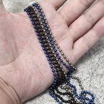 WANERSEN Titanium Chain Necklace for DIY Style