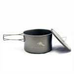 Toaks Lightweight Titanium Cooking Pot, POT-700-L