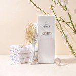 Titanium Gua Sha Hair Brush for Scalp Care