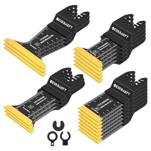 18 PCS Titanium Oscillating Tool Blade Set