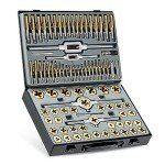 86pc Titanium Coated Tap and Die Set
