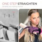 Titanium Ionic Hair Straightener Brush - TYMO Ring Plus