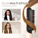 Titanium Ionic Hair Straightener Brush - TYMO Ring Plus
