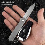 OLITANS T025 Mini Folding Titanium Pocket Knife