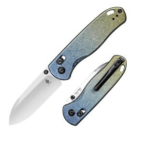 Kizer Drop Bear Titanium Folding Pocket Knife