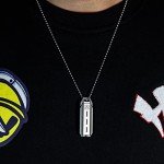 Titanium EDC Cremation Urn Necklace with Engraving