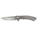 Zero Tolerance 0450: Black Titanium Blade Pocket Knife