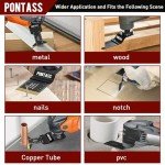 27-Piece Titanium Oscillating Tool Blade Set