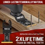 27-Piece Titanium Oscillating Tool Blade Set