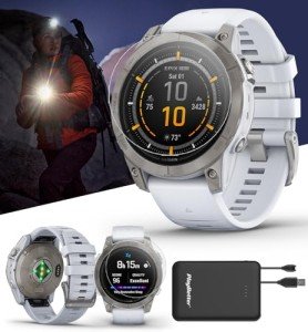 Garmin epix Pro Gen 2 Titanium GPS Watch Bundle