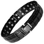 Titanium Magnetic Therapy Bracelet with Link Tool