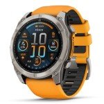 Garmin Fenix 8 Titanium Multisport GPS Smartwatch Bundle