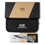 WeKnife Praxis Titanium Frame Lock Pocket Knife