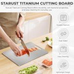 Titanium Double-Sided Cutting Board for Kitchen Use