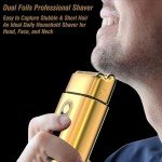 Titanium Foil Shaver for Ultra-Close Shaving