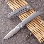 KATSU Folding Pocket Knife with Titanium Handle