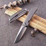 KATSU Folding Pocket Knife with Titanium Handle