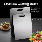 Double-Sided Titanium Cutting Board for Kitchen