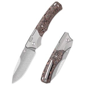 Titanium EDC Pocket Knife with M390 Blade
