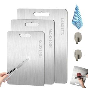 Yamato 100% Pure Titanium Cutting Board (18x12)