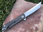 Tactical Titanium Pocket Folding Knife with Sheath