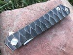Tactical Titanium Pocket Folding Knife with Sheath