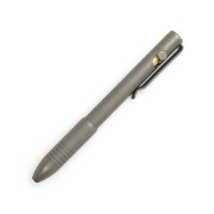 Titanium Stonewashed Bolt Action Pen by BIG IDEA DESIGN