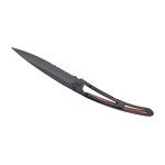 Deejo Ultra-Light Coral Wood Folding Knife 1.3OZ