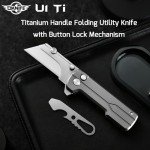 OKNIFE Otacle U1 Titanium Folding Utility Knife