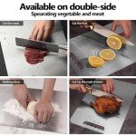 Titanium Cutting Board - Double-Sided Kitchen Essential