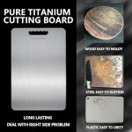 Titanium Cutting Board - Double-Sided Kitchen Essential