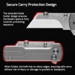 OKNIFE Otacle U1 Titanium Folding Utility Knife