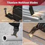 23PCS Titanium Oscillating Blades Set with Case