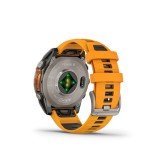 Garmin Fenix 8 Titanium GPS Smartwatch with Earbuds