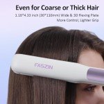 Titanium 2-in-1 Hair Straightener and Curler